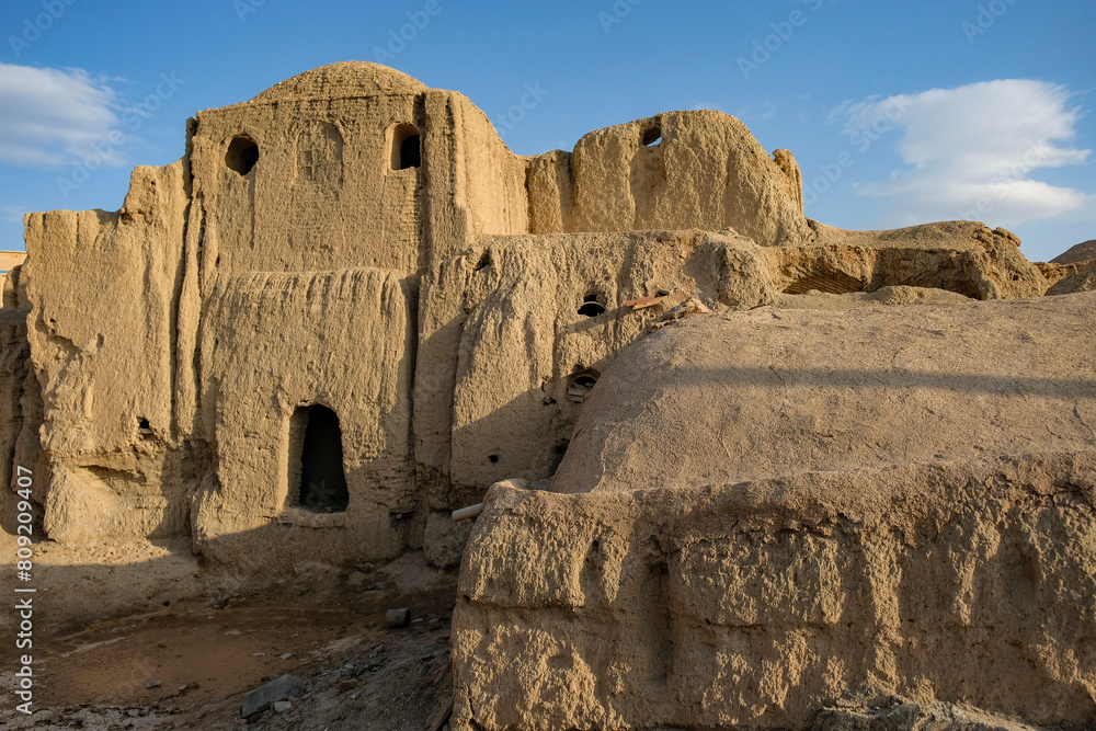 Ghoortan Citadel is an ancient citadel located near Varzaneh, Iran.