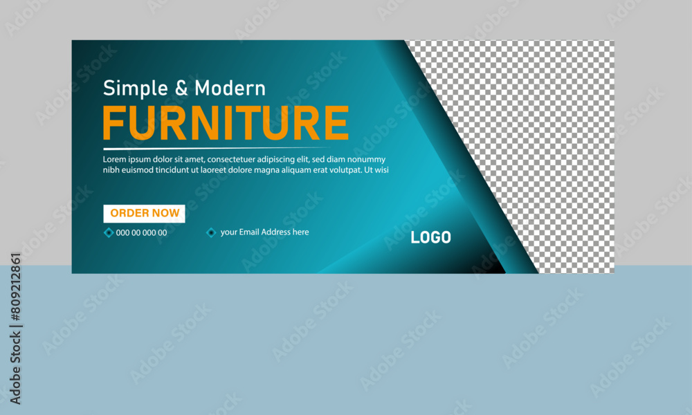 Obraz premium web banner design 