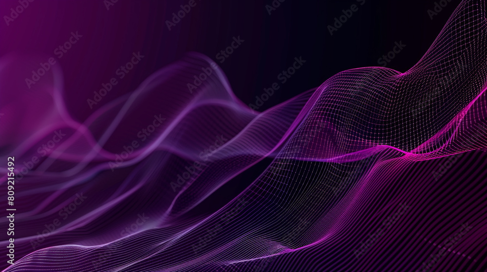 Mystical gradient from deep purple to black in an abstract wireframe style enigmatic captivating Mystical gradient from deep purple to black in an abstract wireframe style enigmatic captivating
