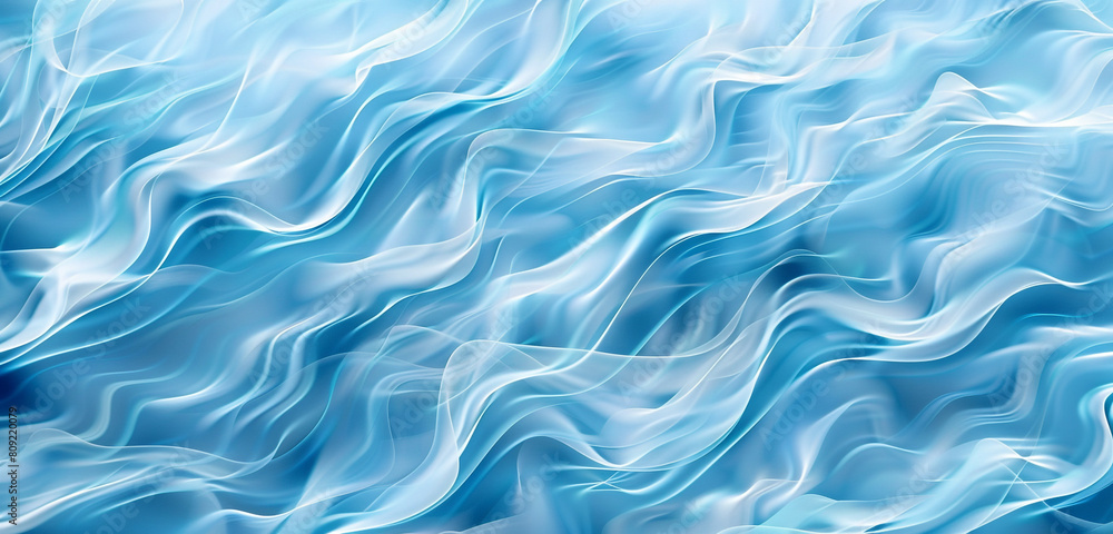 Soft celeste blue waves resembling flames suitable for a cool serene background Soft celeste blue waves resembling flames suitable for a cool serene background