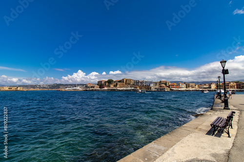 Crete Island The old port of Chania