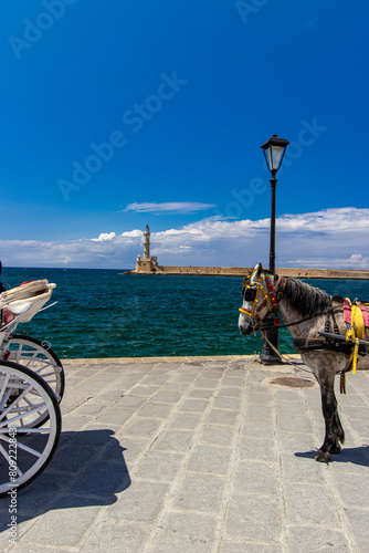 Crete Island The old port of Chania