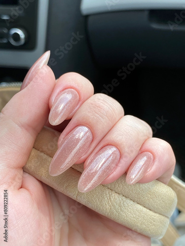 Beige Gel Nail Polish
