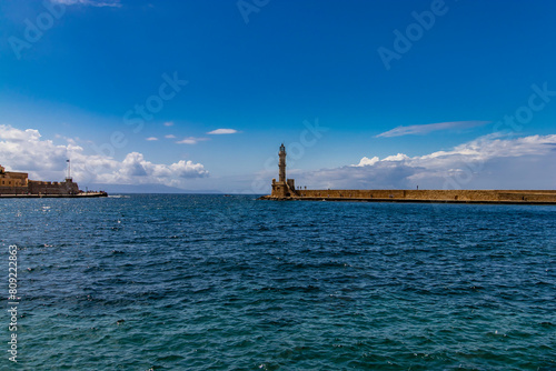 Crete Island The old port of Chania