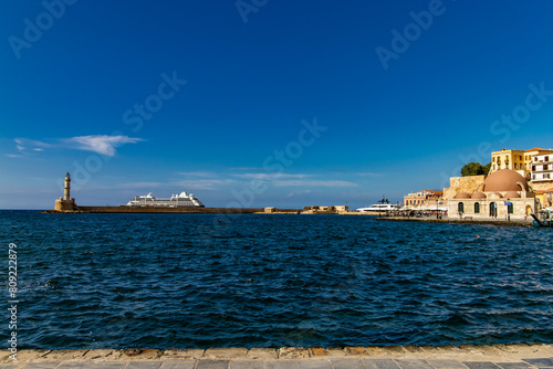 Crete Island The old port of Chania