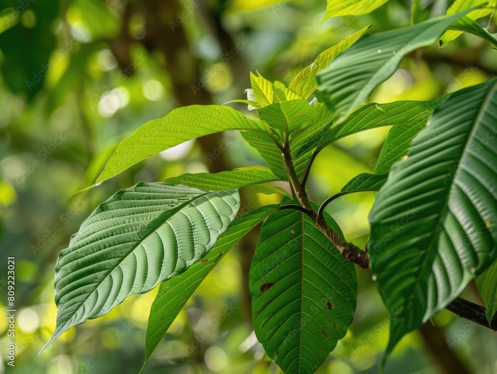 Green Herbal Medicine: Tree Leaves for Diabetes Treatment and Nature Therapy Green Herbal Medicine: Tree Leaves for Diabetes Treatment and Nature Therapy