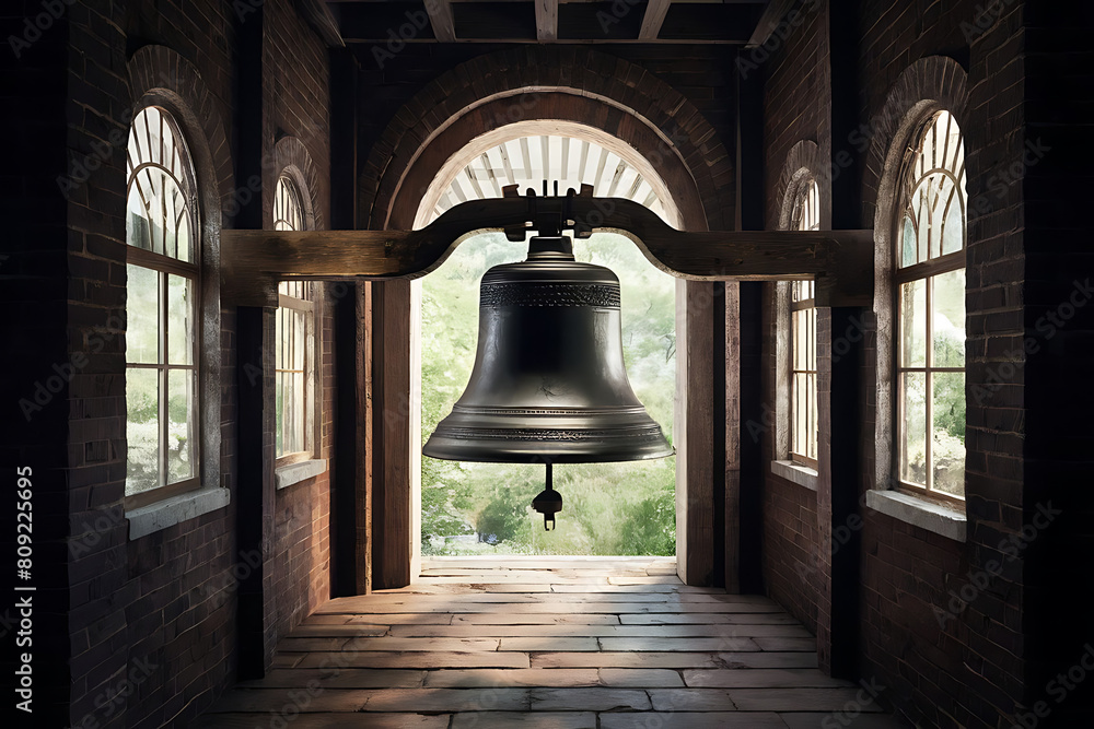Obraz premium bell in church