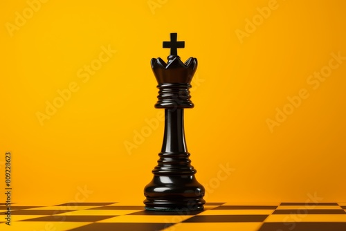 Conceptual Chess Piece Imagery Signifying Strategy And Power Dynamics. Generative AI