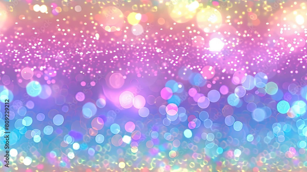 rainbow pastel glitter, exuding brilliance and sparkle in every inch. SEAMLESS PATTERN