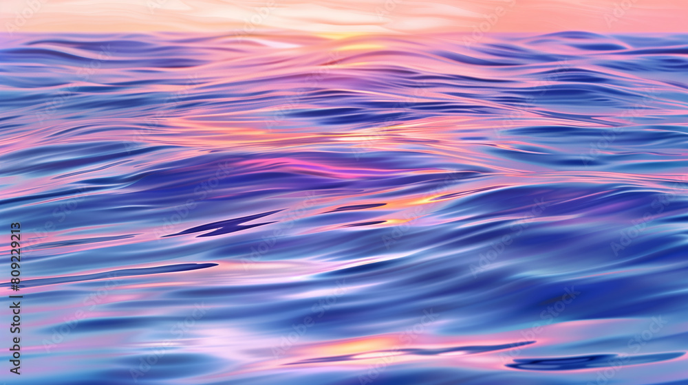 An abstract sea background inspired by the play of light on water, featuring shimmering reflections and iridescent tones, conveying the beauty and allure of the sea at sunset, Back An abstract sea background inspired by the play of light on water, featuring shimmering reflections and iridescent tones, conveying the beauty and allure of the sea at sunset, Back