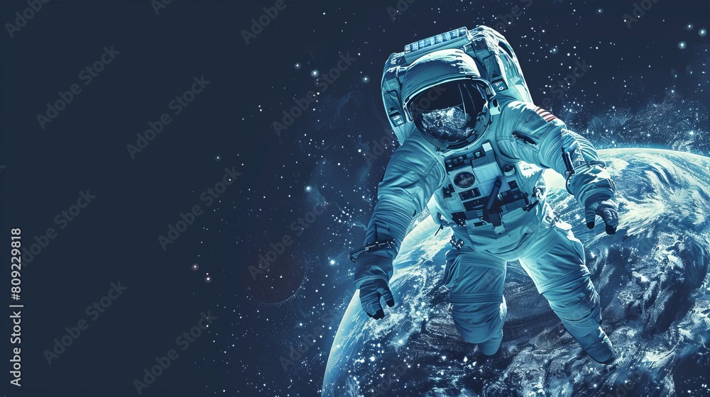 astronaut background concept, national asteroid day astronaut background concept, national asteroid day