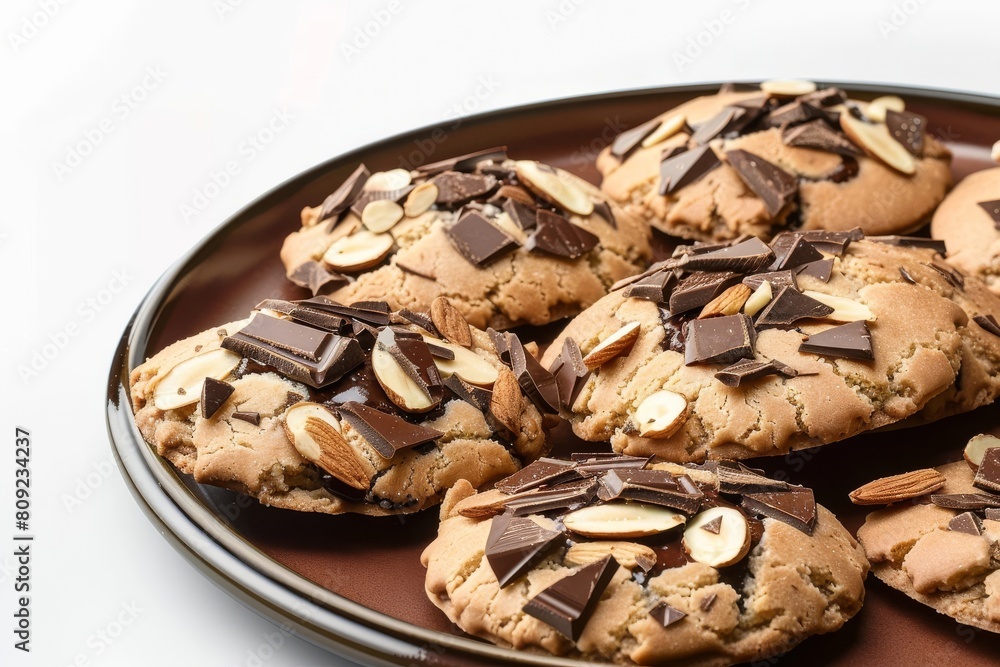 Artisanal Almond Chocolate Biscuits Pleasure Artisanal Almond Chocolate Biscuits Pleasure