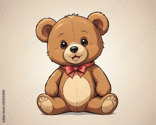 Adorable Teddy Bear Ready for Fun