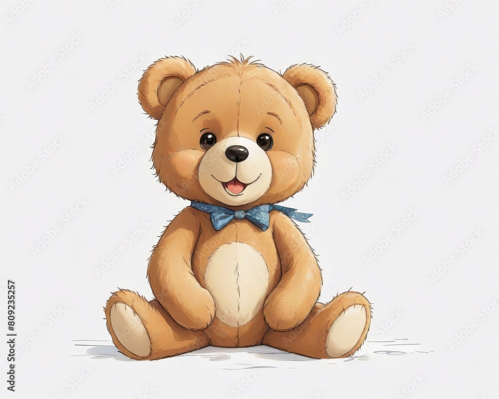 Adorable Teddy Bear Ready for Fun Adorable Teddy Bear Ready for Fun