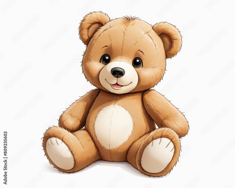 Adorable Teddy Bear Ready for Fun Adorable Teddy Bear Ready for Fun