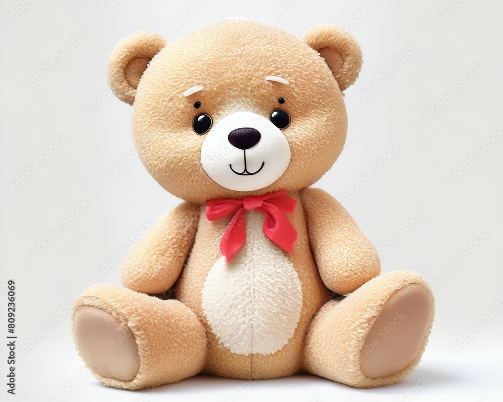 Obraz premium Adorable Teddy Bear Ready for Fun