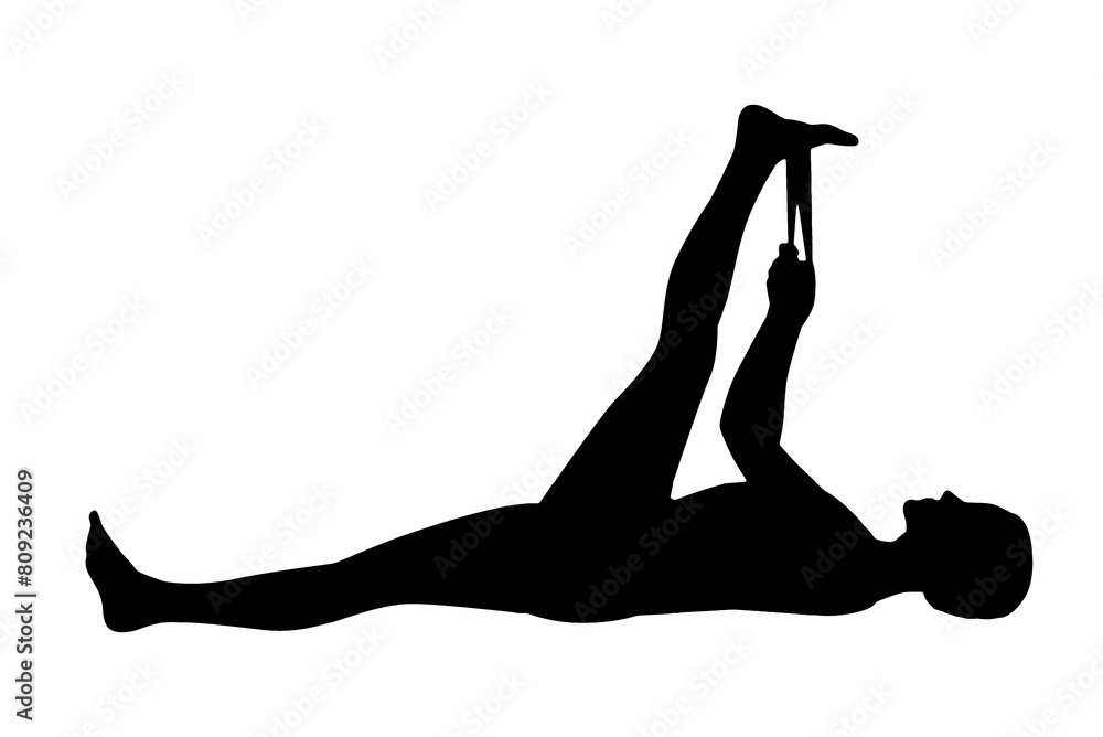straight vector image silhouette modern yoga exercises stretching, beauty, body line art. For use as a brochure template or for use in web design. straight vector image silhouette modern yoga exercises stretching, beauty, body line art. For use as a brochure template or for use in web design.