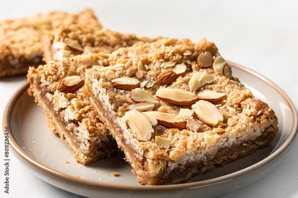Golden-Brown Almond Bars with Chewy and Nutty Goodness Golden-Brown Almond Bars with Chewy and Nutty Goodness