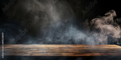 White steam and smoky vapor emerges from the black texture background White smoke and steam flowing