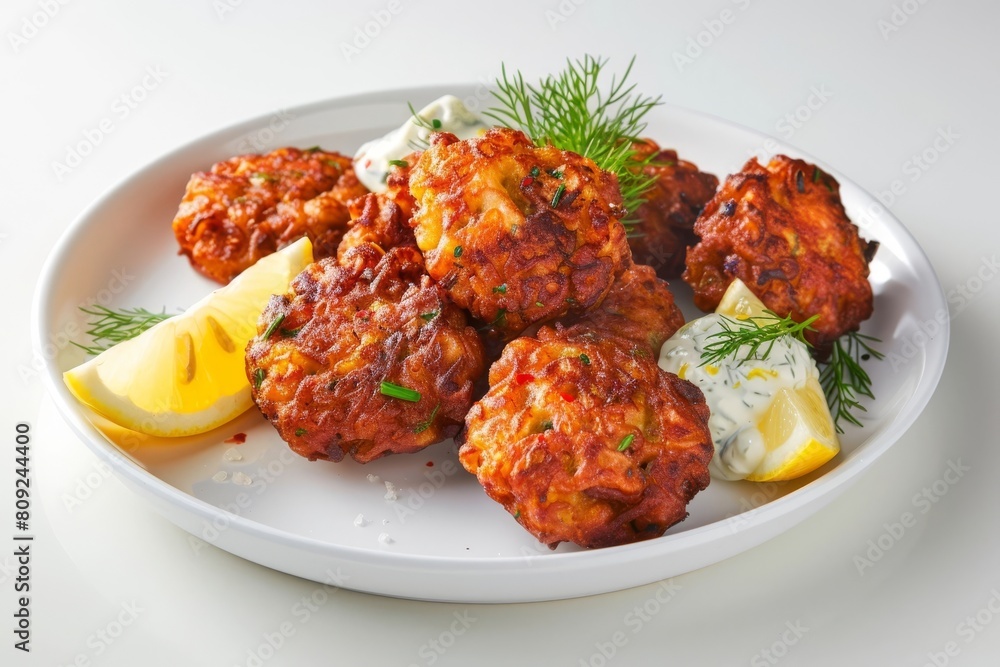 Alligator Fritters with a Hint of Crushed Red Pepper and Scallions Alligator Fritters with a Hint of Crushed Red Pepper and Scallions