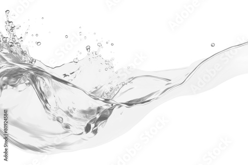 Water effect png, transparent background