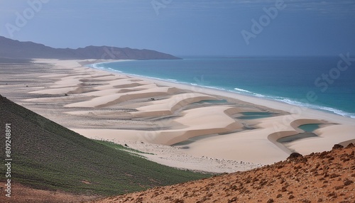sand dunes along the south coast of socotra yemen taken in november 2021