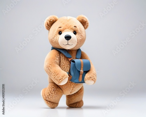 Teddy Bear Ready for School