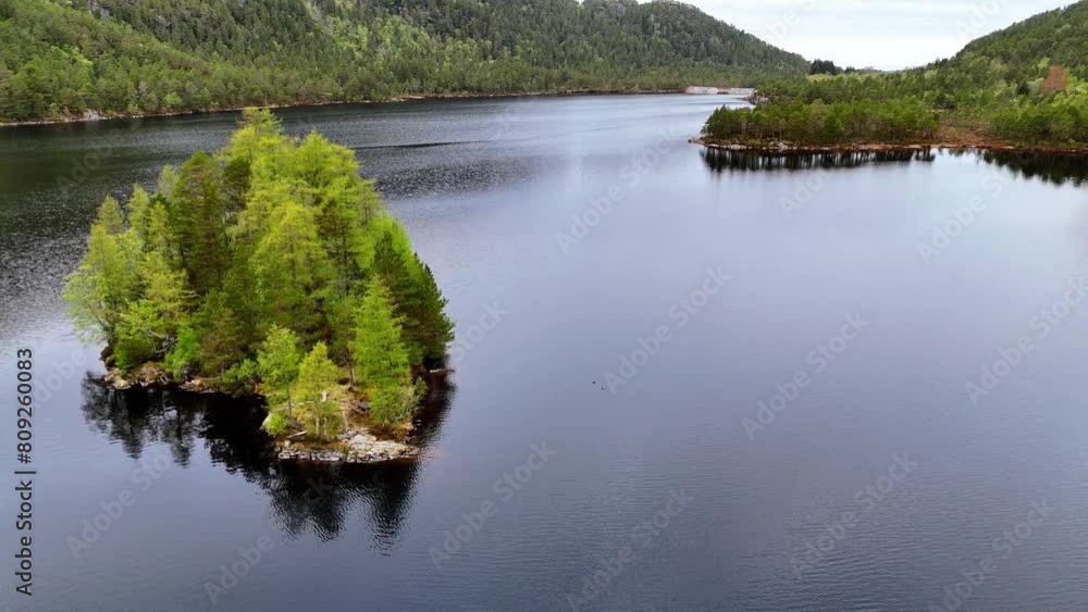 Bolgavannet a tiny lake at the west coast of Norway Bolgavannet a tiny lake at the west coast of Norway