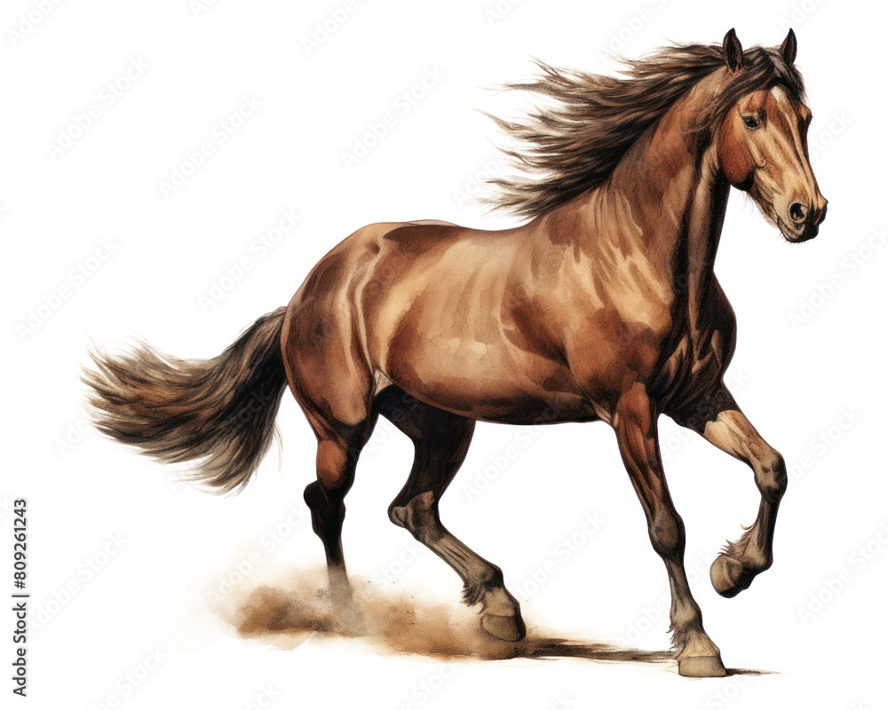 PNG Horse stallion mammal animal. AI generated Image by rawpixel.