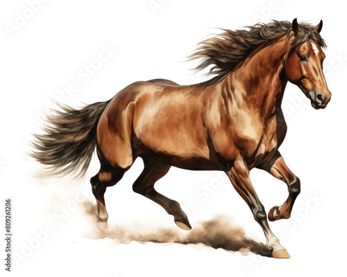PNG Horse stallion mammal animal. AI generated Image by rawpixel.