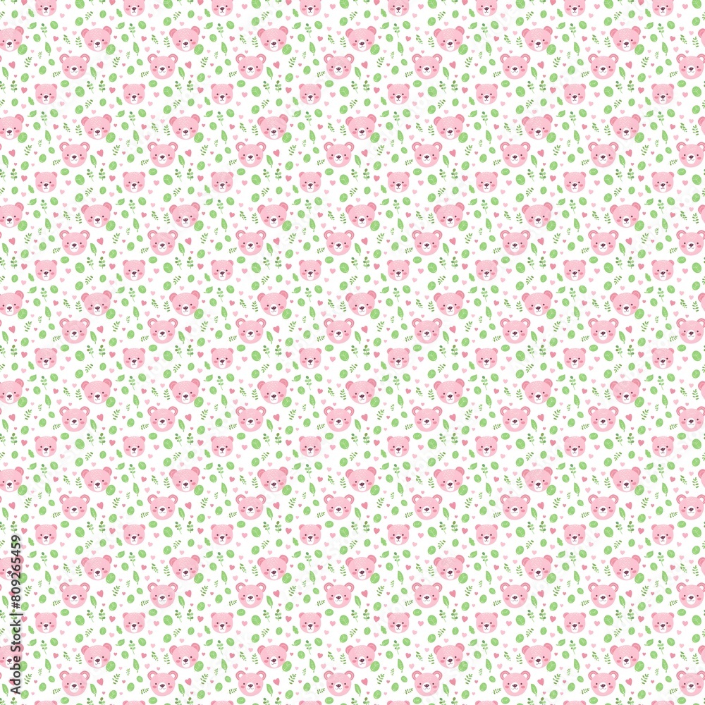 cute bear pattern seamless wallpaper cartoon cute bear pattern seamless wallpaper cartoon