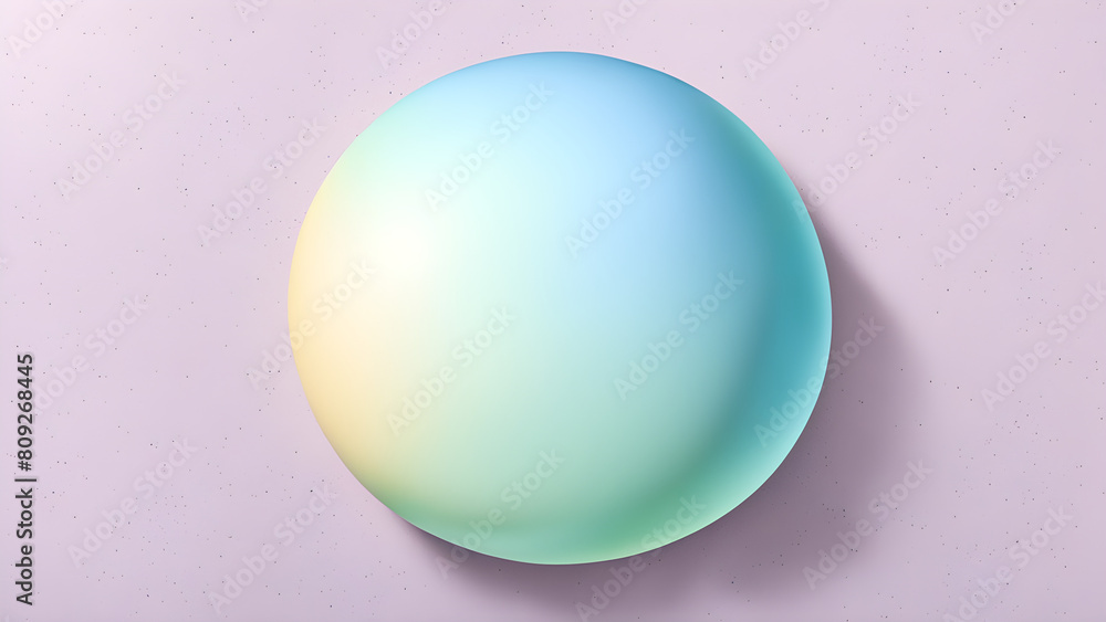 Pastel colored circular sphere, geometric graphic diagram that can be used as presentation background material Pastel colored circular sphere, geometric graphic diagram that can be used as presentation background material