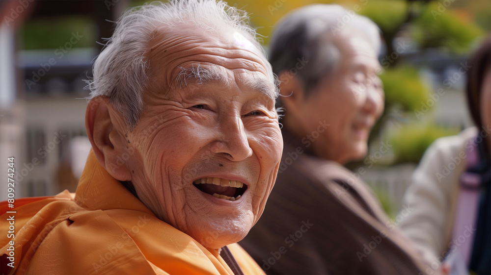 日本の老人 日本の老人