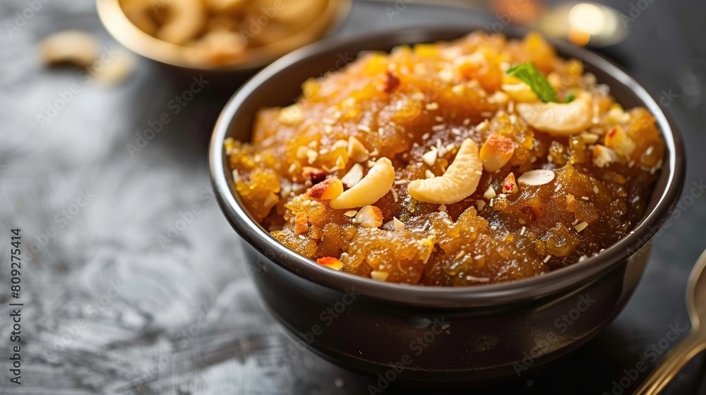 halwa Indian sweets and snacks. Generative Ai halwa Indian sweets and snacks. Generative Ai