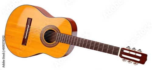 PNG Classic guitar music white background performance.