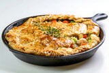 Delightful All-Crust Sheet Pan Chicken Pot Pie with Thyme Aroma