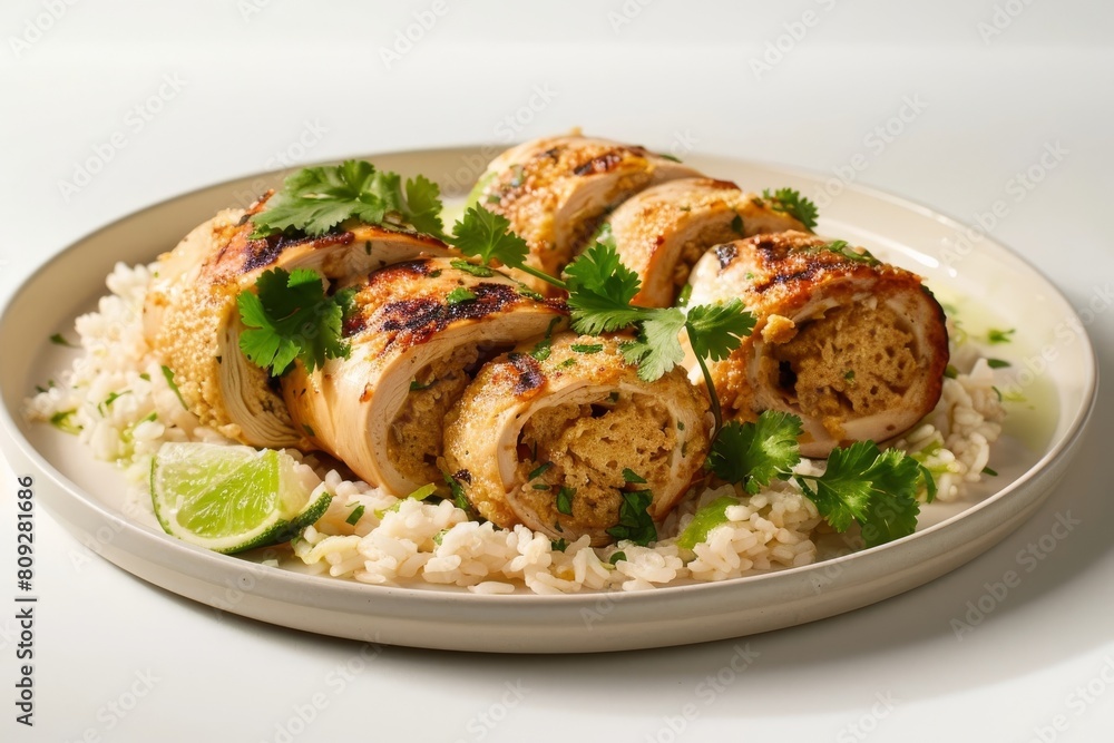 All-Bran® Chicken Roulades: A Delightful Dance of Aromas and Flavors