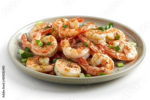 Scrumptious Shrimp with Green Onion and BBQ Spices - All You Can Eat