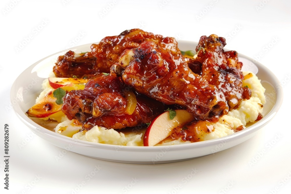 Paprika and Oregano Infused: Fiery Apple Wings with a Spicy Glaze Paprika and Oregano Infused: Fiery Apple Wings with a Spicy Glaze