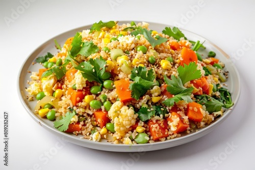 All Veggie Fried Rice with a Touch of Elegance from Sesame Seeds