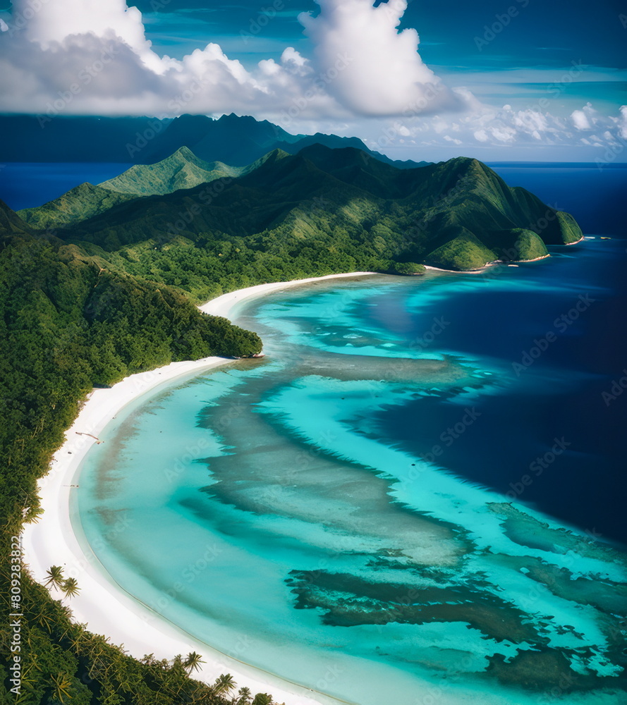 Fototapeta premium Seychelles Islands Archipelago
