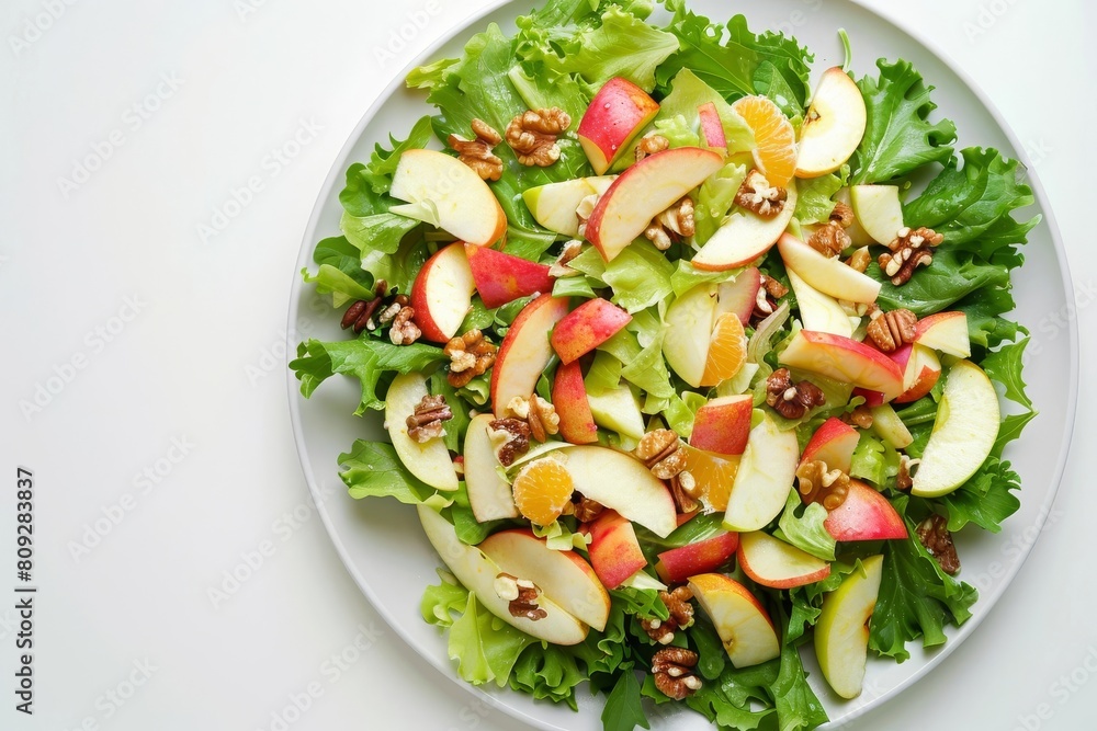 Colorful Apple and Citrus Salad with Strawberry Yogurt Dressing Colorful Apple and Citrus Salad with Strawberry Yogurt Dressing