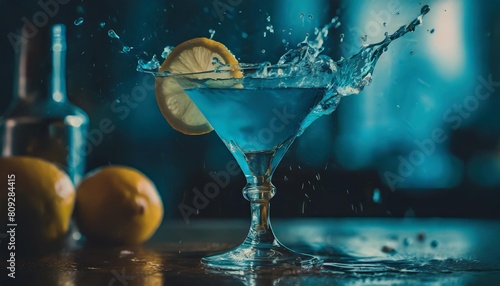 kamikaze cocktail closeup splash still photo photo