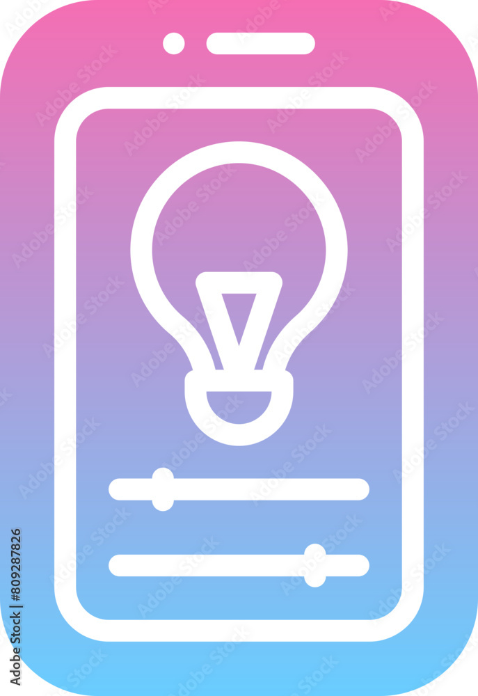 Smart light icon Smart light icon