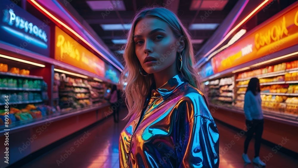 Fototapeta premium Models in Markets