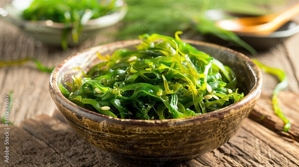 Beautiful healthy organic raw seaweed . Generative Ai Beautiful healthy organic raw seaweed . Generative Ai