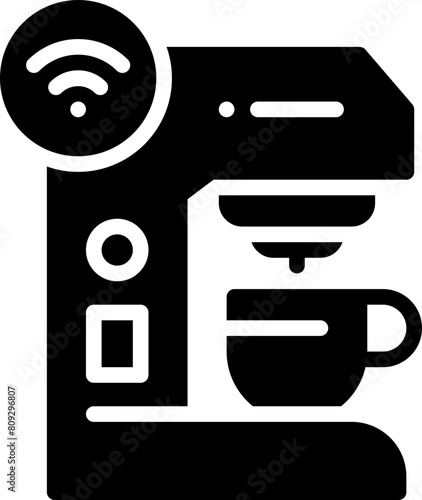 Coffee maker icon (ID: 809296807)