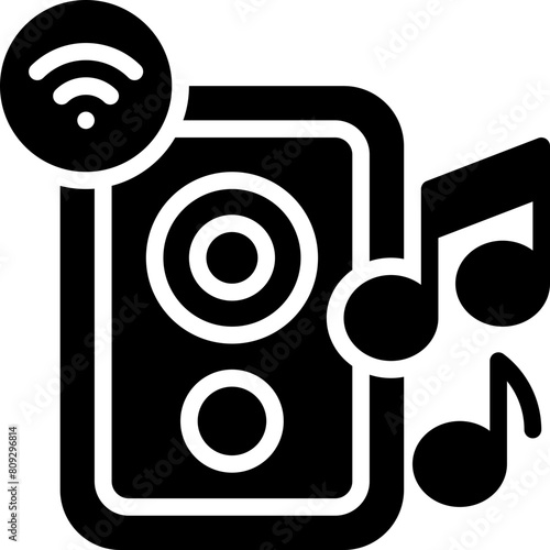 Smart speaker icon (ID: 809296814)