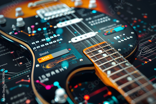 Interactive Digital Platform featuring Detailed Guitar Tabs - An Innovative Solution for Learners & Enthusiasts