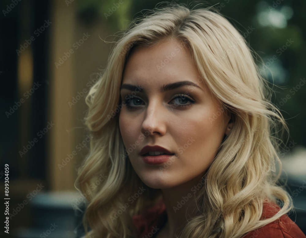 portrait of a beautiful blonde woman portrait of a beautiful blonde woman